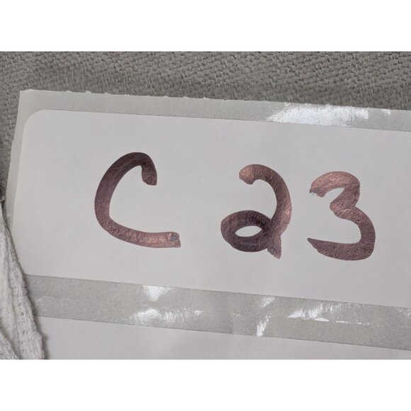 Quince Cotton Velvet Room Darkening Curtain Color Light Grey Size 48x96 -NEW- - Picture 7 of 7